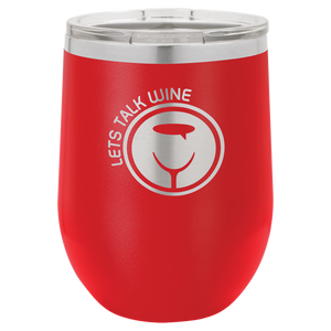 Polar Camel 12 oz. Matte Red Vacuum Insulated Stemless Tumbler w/Lid