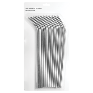 10" Stainless Steel Polar Camel Straw