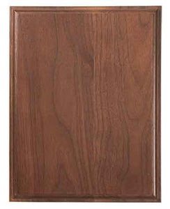 10 1/2" x 13" Premium Walnut Step Edge Plaque