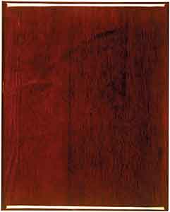 18" x 24" Rosewood Piano Finish Plaque