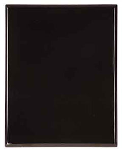 10 1/2" x 13" Premium Black Piano Finish Plaque