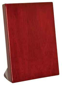 6 1/4" x 8 1/4" Rosewood Piano Finish Standing Plaque