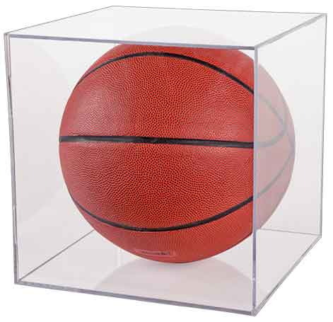 Clear Basketball/Soccer BallQube Display Case