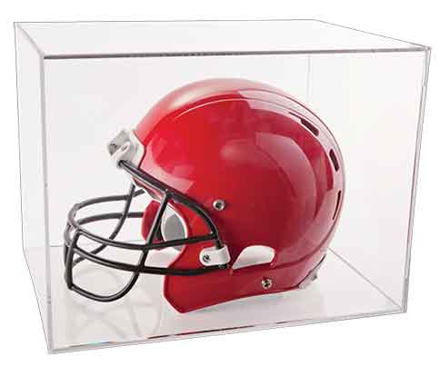 Clear Helmet BallQube Display Case