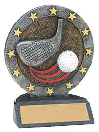 4 1/2" Golf All Star Resin