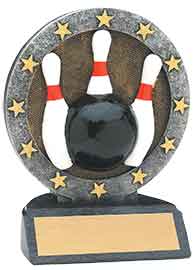 4 1/2" Bowling All Star Resin