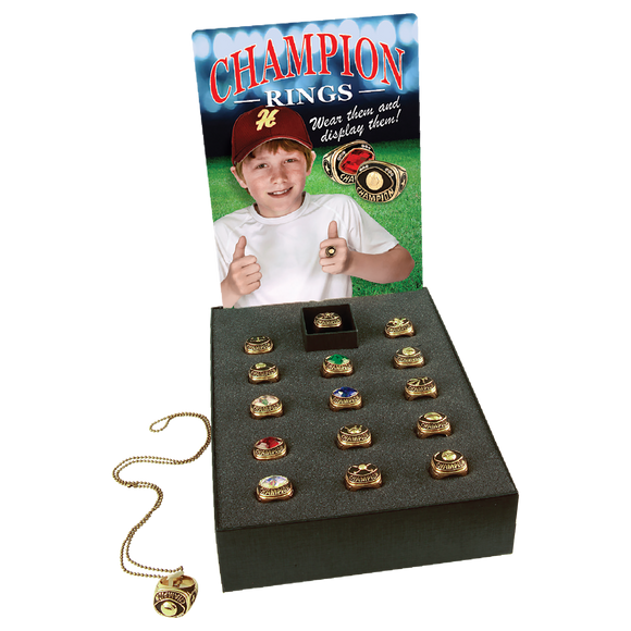 Champion Rings Display