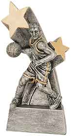 6" Male Basketball Super Star Resin