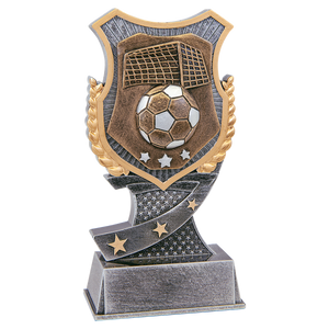 6" Soccer Shield Award