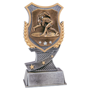 7" Wrestling Shield Award