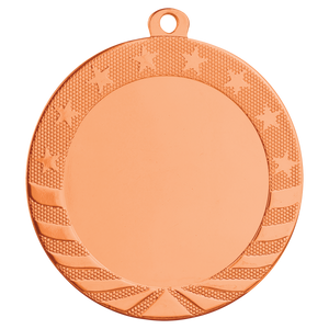 2 3/4" Bright Bronze 2" Insert Holder Starbrite Medal