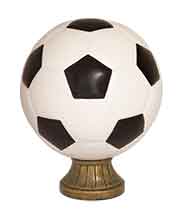 5 1/2" Color Soccer Ball Resin