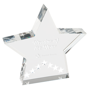 5" Silver Star Performer Acrylic