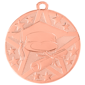2" Bronze Superstar Graduate Medal