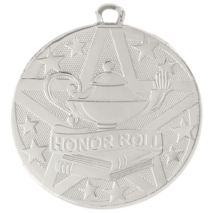 2" Silver Superstar Honor Roll Medal