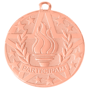 2" Bronze Superstar Participant Medal