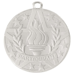 2" Silver Superstar Participant Medal