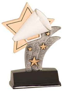 5 1/2" Cheerleading Sport Star Resin
