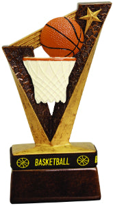 6 1/2" Basketball Trophybands Resin
