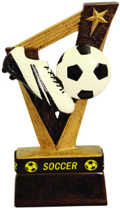 6 1/2" Soccer Trophybands Resin