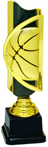 12" Triumph Basketball Completed Award