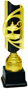 13 1/2" Triumph Lamp of Knowledge Completed Award