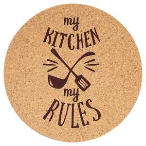 7 1/2" Round Cork Trivit