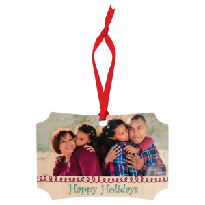 4" x 2.75" Berlin Matte Maple Unisub Sublimatable Ornament