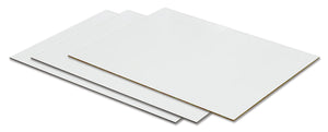 11.5" x 23.25" Gloss White Unisub Sublimatable 1-Sided FRP Sheet Stock