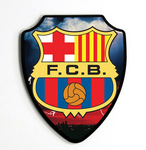 5" x 6" Unisub Sublimatable Shield Plaque with Black Edge