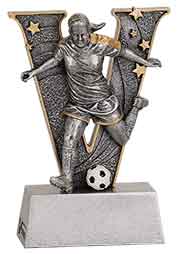 5" Female Soccer V Series Resin