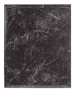 9" x 12" Value Improved Black Marble Plaque