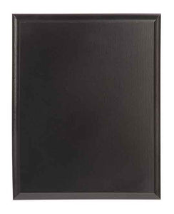 5" x 7" Value Solid Black Finish Plaque
