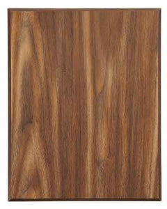 9" x 12" Value 45 Degree Bevel Edge Walnut Finish Plaque
