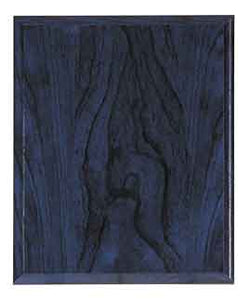 9" x 12" Blue Woodgrain Plaque
