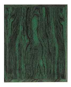 8" x 10" Green Woodgrain Plaque
