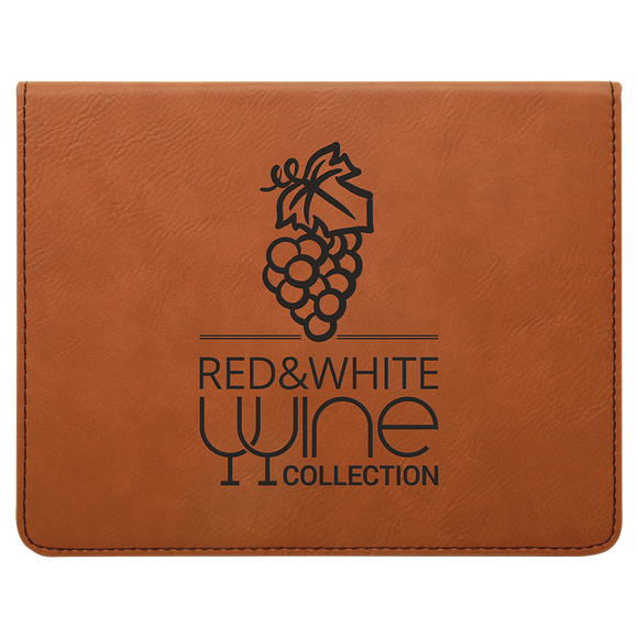 Rawhide Laserable Leatherette 4-Piece Wine Tool Set