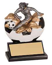 5 1/4" Female Soccer Xploding Resin