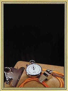 5 7/8" x 7 7/8" Coach Brass Plated Steel Hi-Def Plaque Plate