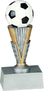 6" Soccer Zenith Resin