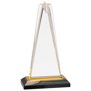 9" Gold Star Impress Acrylic
